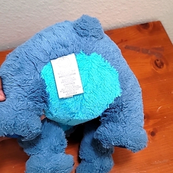DISNEY STORY STITCH PLUSH TOY LILO & STITCH HAWAII BLUE/PURPLE STUFFED ANIMAL 14 - Picture 5 of 7